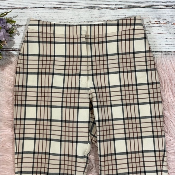 Aritzia Wilfred Genie Check Wide Leg High Rise Pant - Picture 5 of 9